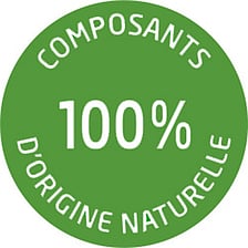 Logo 100% d'origine naturelle