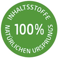 100% natürlichen Usprungs Logo