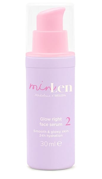 minLen Glow Right Face Serum