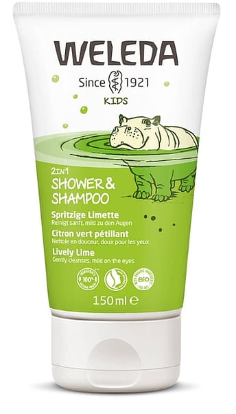 Kids 2in1 Shower & Shampoo Citron vert pétillant
