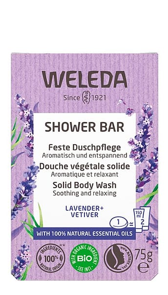 Douche végétale solide lavande + vétiver
