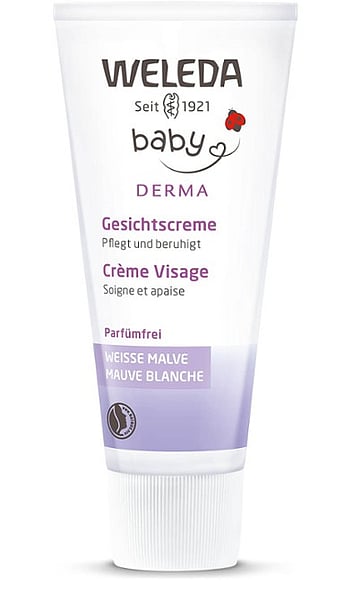 Crème Visage à la Mauve Blanche