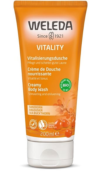 Vitality – Crème de Douche nourrissante Argousier
