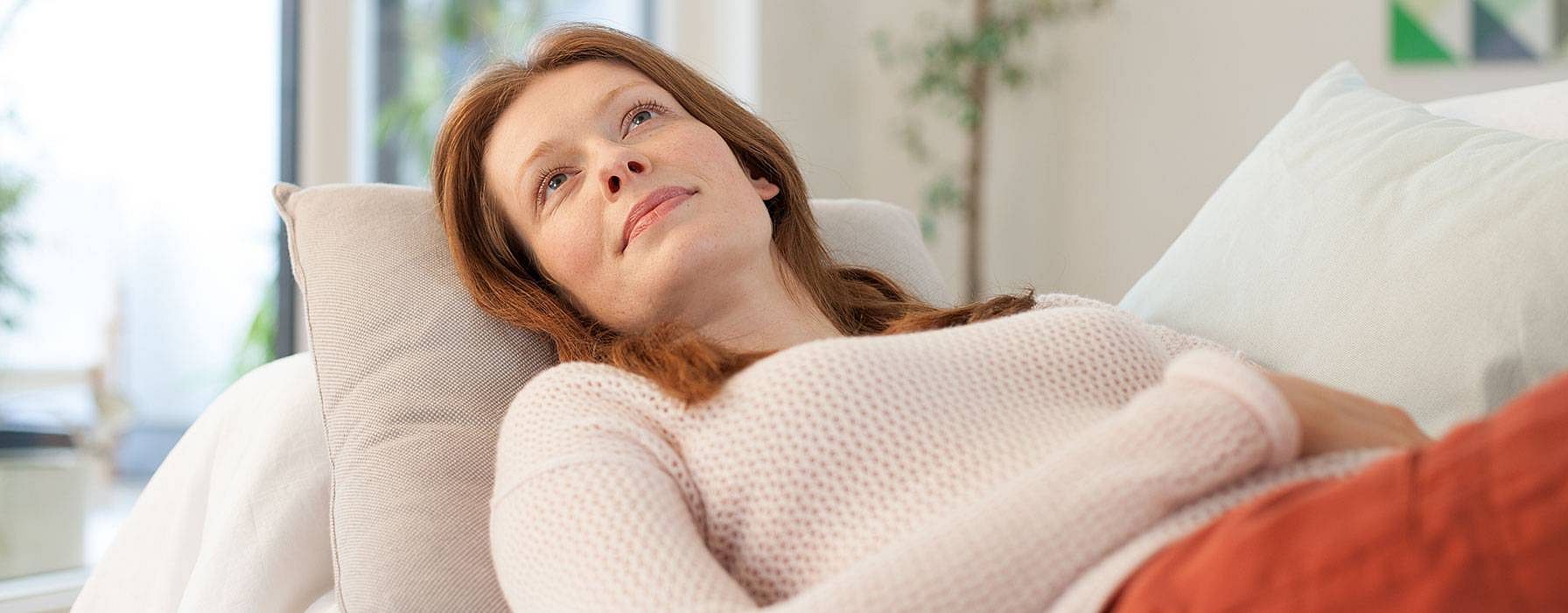 Woman sleeps