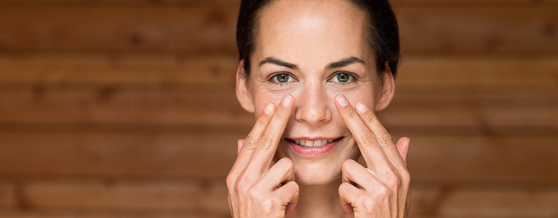 Gesichtsmassage