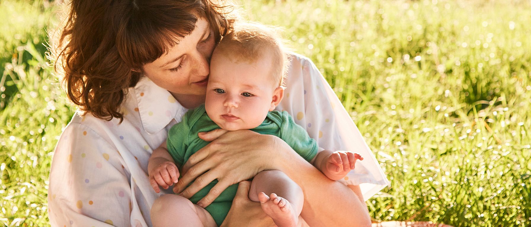 Mutter mit Baby