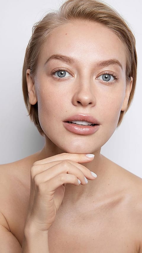 visage de femme