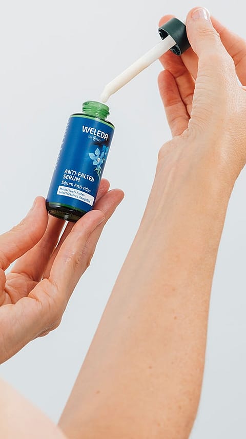 Anti-Falten Serum Blauer Enzian & Edelweiss