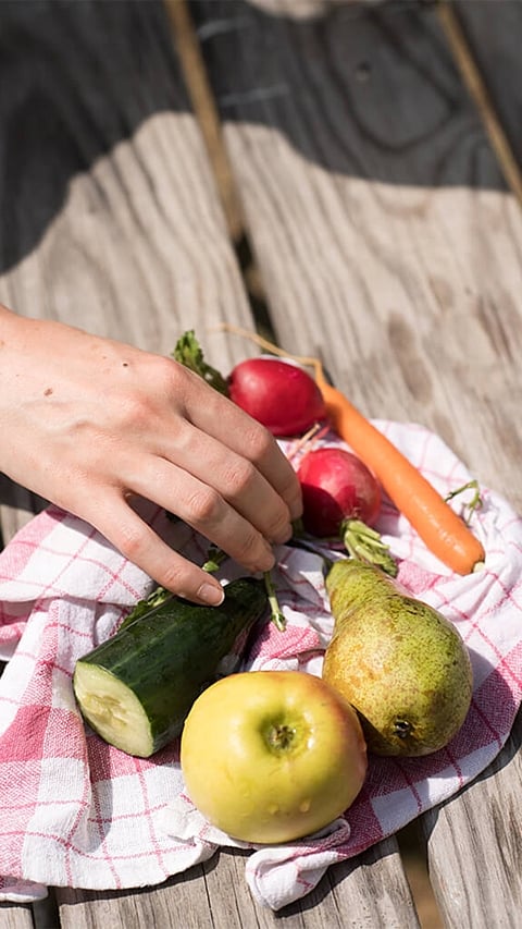 une alimentation saine