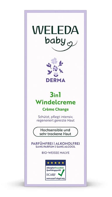 Derma 3in1 Windelcreme Weisse Malve