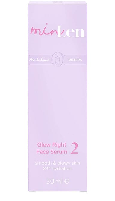 minLen Glow Right Face Serum