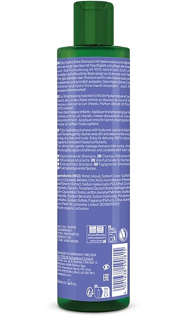 Hydra Shine Shampooing Hydration Fleurs de Lin des Alpes