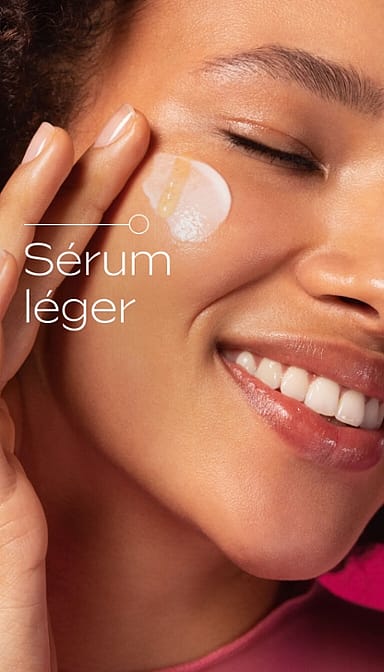 Pore refining serum drops. Sérum léger.