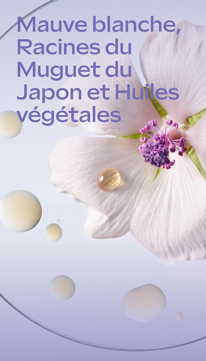 Derma 3 en 1 Lait Corps Apaisant Mauve Blanche