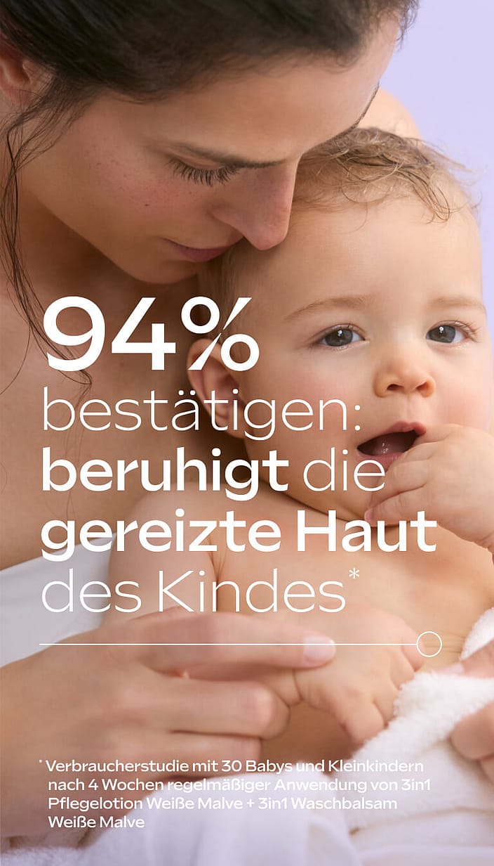 Derma 3in1 Waschbalsam Weisse Malve