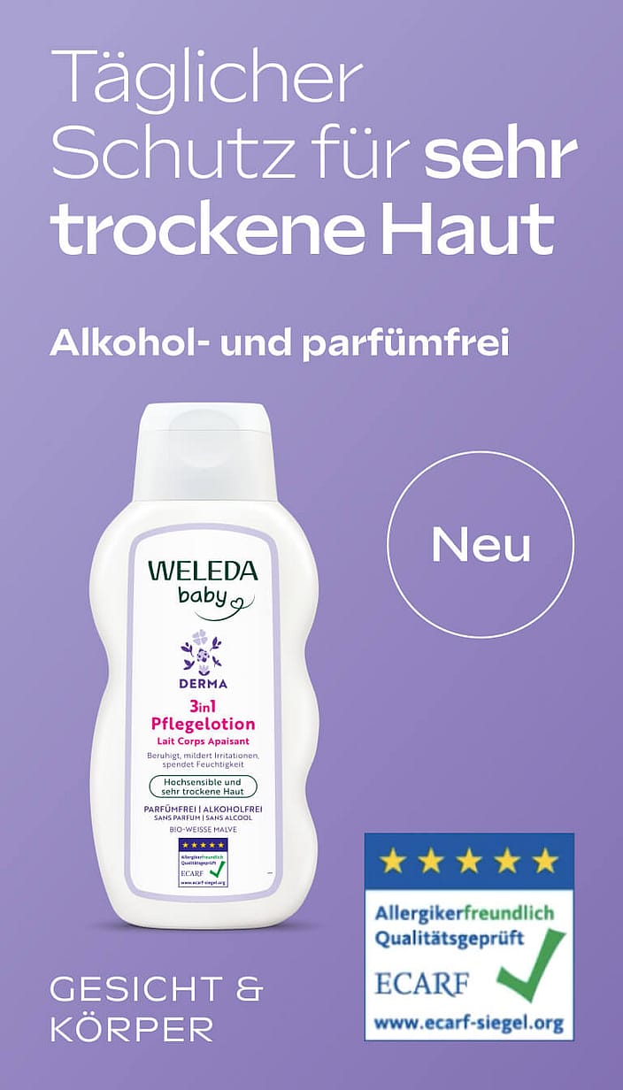 Derma 3in1 Pflegelotion Weisse Malve