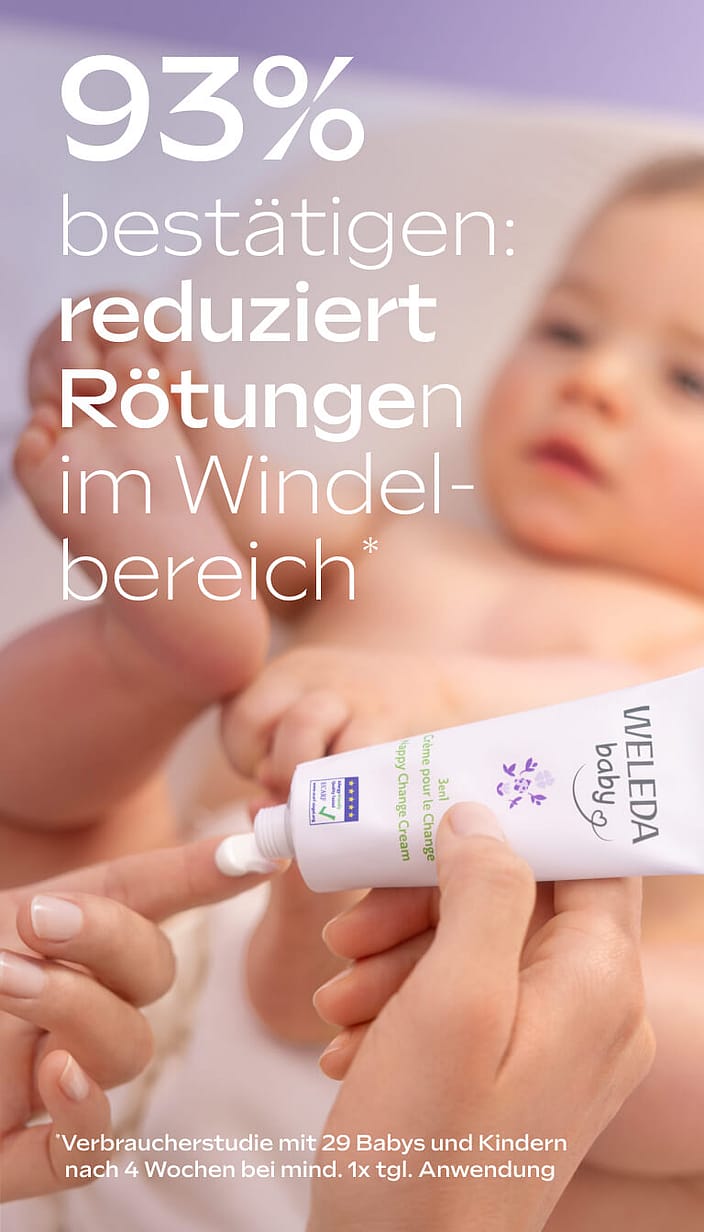 Derma 3in1 Windelcreme Weisse Malve