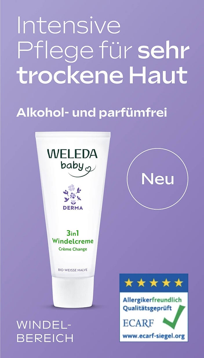 Derma 3in1 Windelcreme Weisse Malve