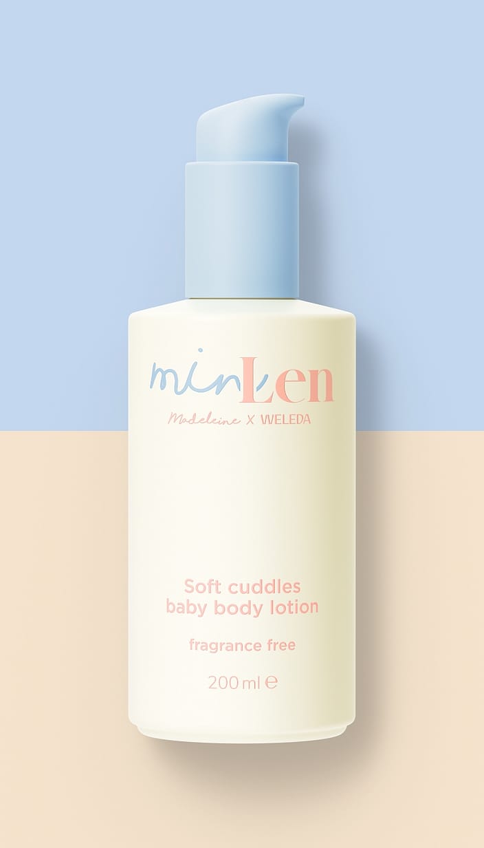 minLen Soft Cuddles Baby Body Lotion