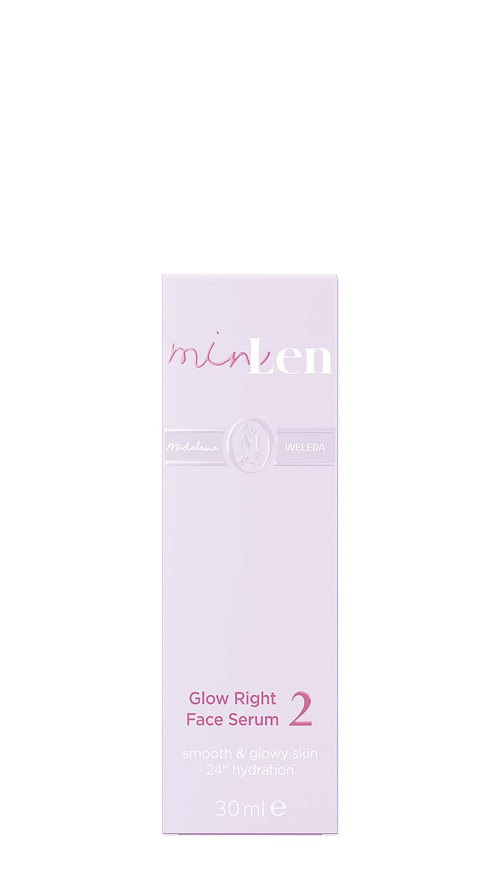 minLen Glow Right Face Serum