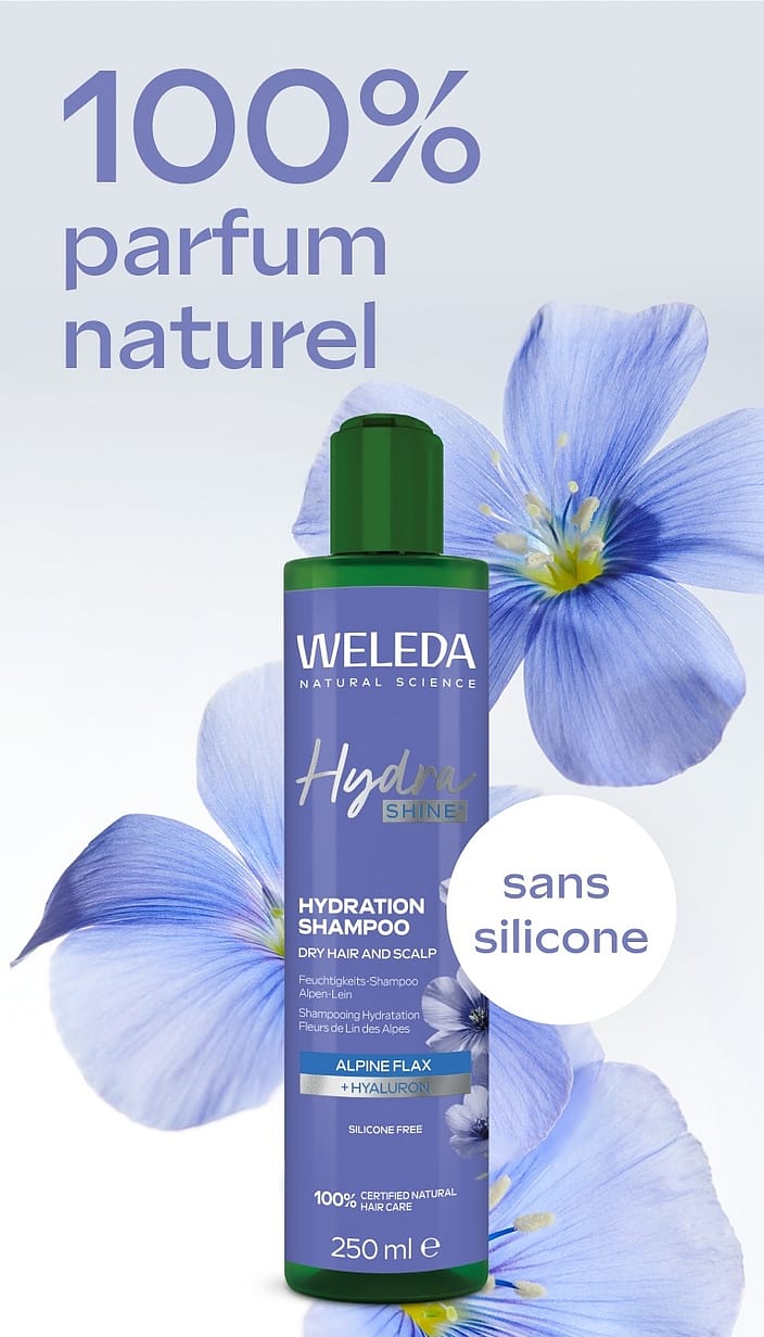Hydra Shine Shampooing Hydration Fleurs de Lin des Alpes