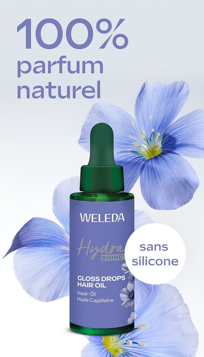 Hydra Shine Gloss Drops Huile Capillaire Fleurs de Lin des Alpes