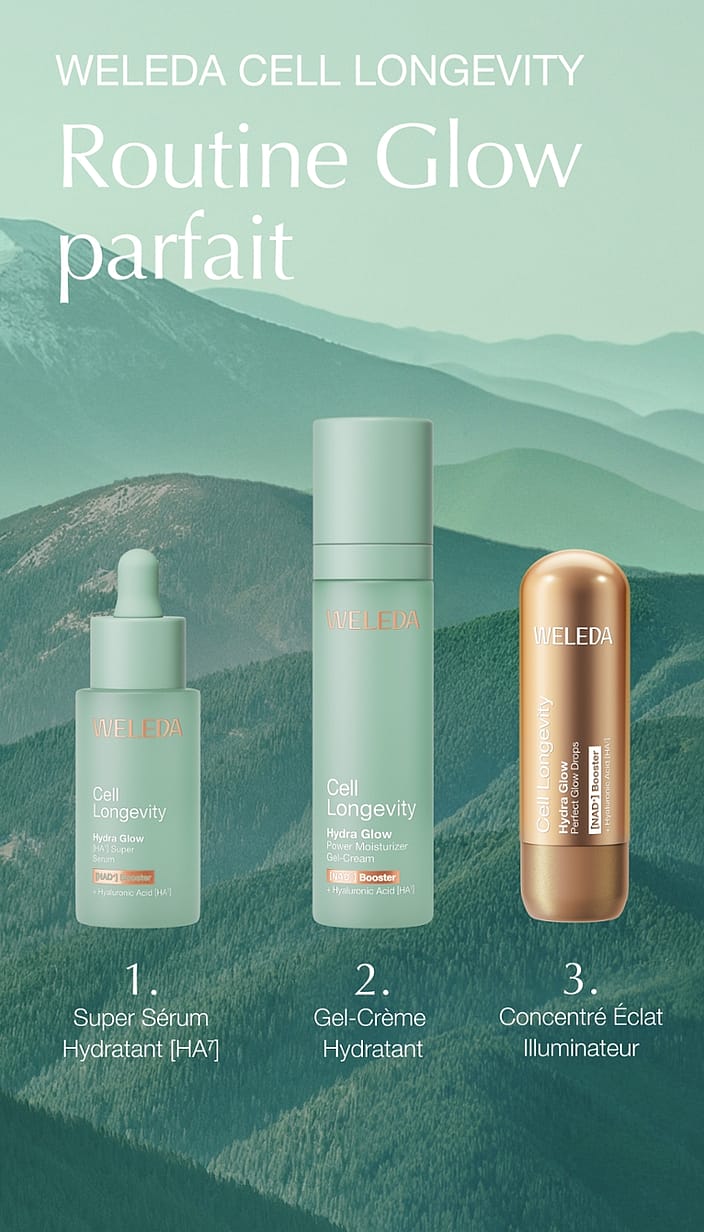Cell Longevity Hydra Glow Set découverte de soins du visage