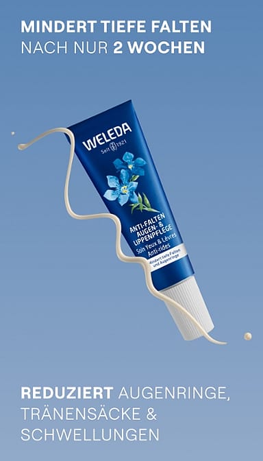 Anti-Falten Augen- und Lippenpflege Blauer Enzian & Edelweiss