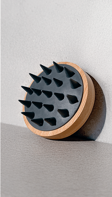 Brosse de massage du cuir chevelu