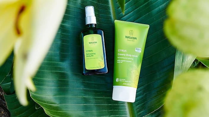 Huile corporelle au Citrus & Douche