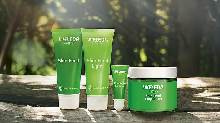 Skin Food Original, Light, Lipbutter et Bodybutter dans la Nature