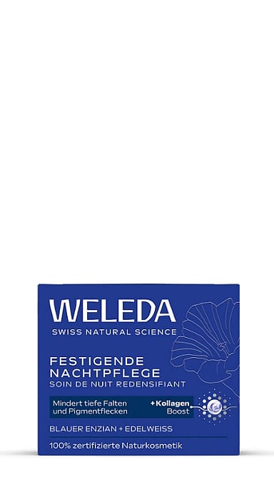 Festigende Nachtpflege Blauer Enzian & Edelweiss