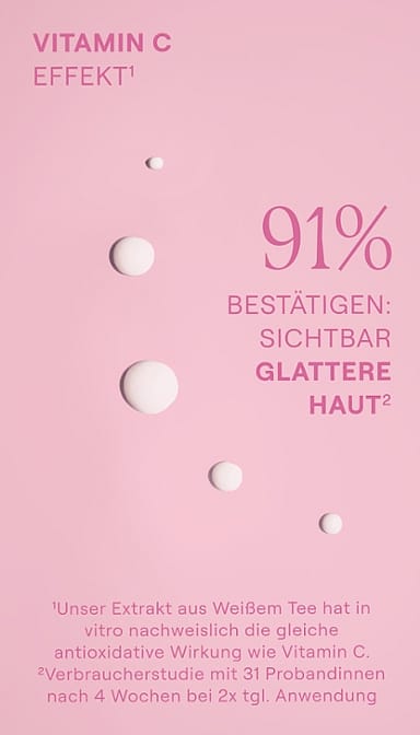 Glättende Augenpflege Wildrose & Weisser Tee
