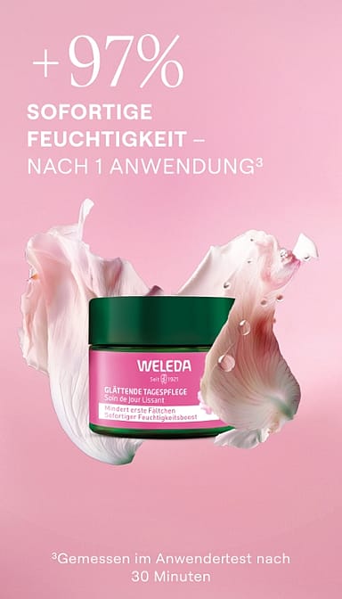 Glättende Tagespflege Wildrose & Weisser Tee
