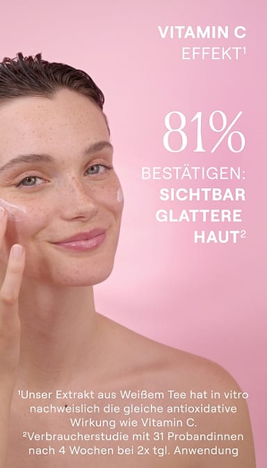 Glättende Tagespflege Wildrose & Weisser Tee