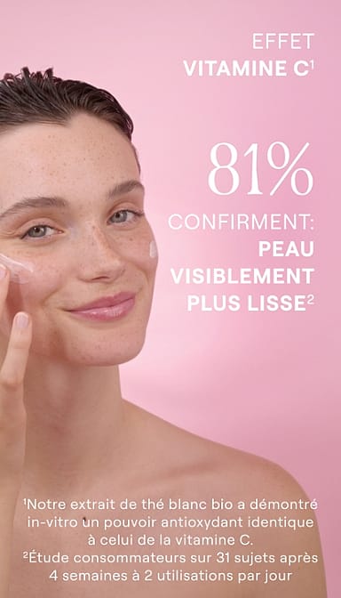 Soin de Jour Lissant Rose Musquée & Thé Blanc