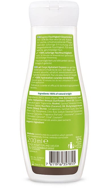 Express-Feuchtigkeit Körperlotion Citrus