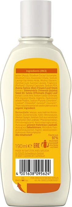 Shampooing Régénérant à l’Avoine