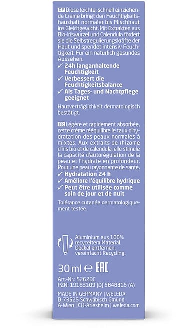 Iris Crème Hydratante