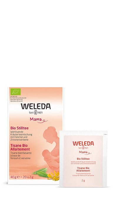 Tisane allaitement bio Weleda - accompagement allaitement