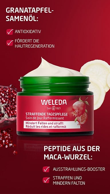 Straffende Tagespflege Granatapfel & Maca-Peptide