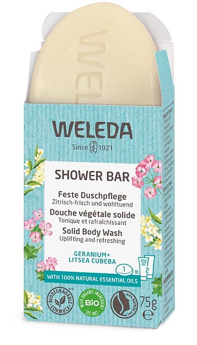 Feste Duschpflege Geranium+Litsea Cubeba