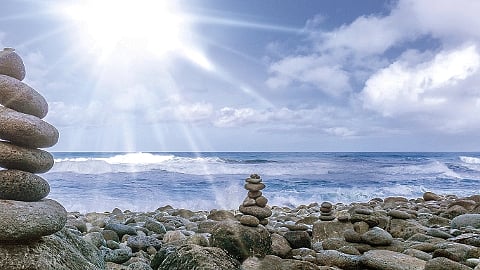 La pleine conscience au bord de la mer