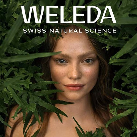 Weleda Logo mit Wortmarke