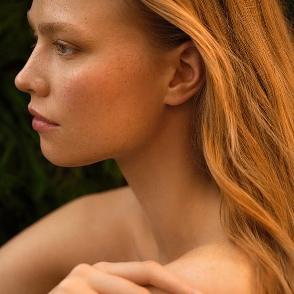 Woman from Side