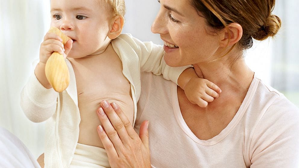 baby and mum