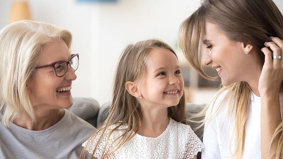 3 Generationen von Frauen