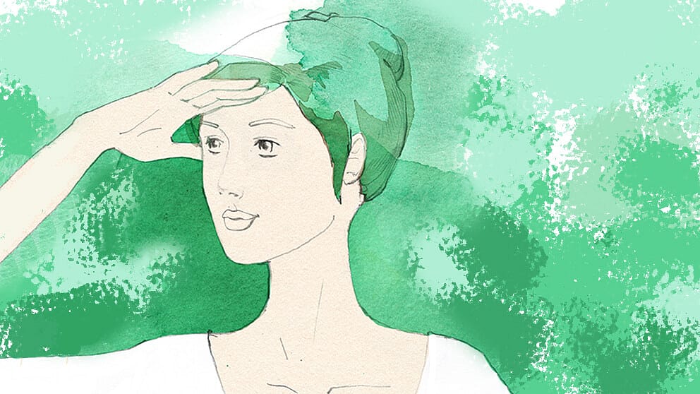 Illustration exercice pour les yeux