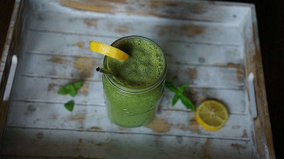 Smoothie vert énergisant