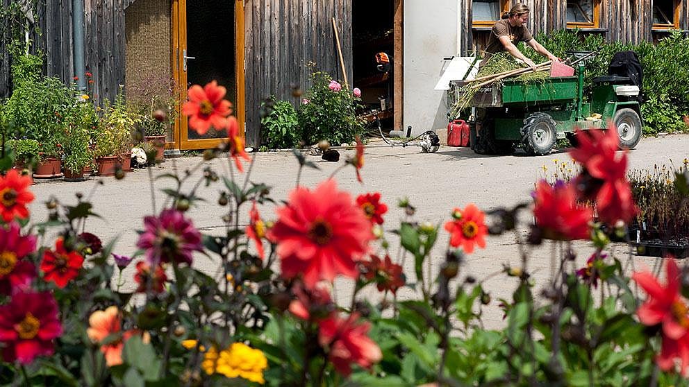 Garten im Erlebniszentrum